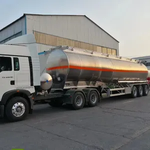Remorques de bateau-citerne de barre d'attelage de mazout pour la Tanzanie Fabricants de réservoir de carburant Remorque de camion à 3 essieux 10000L