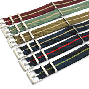 Bracelet de montre en nylon monobloc unique <span class=keywords><strong>et</strong></span> élégant, taille <span class=keywords><strong>et</strong></span> couleur personnalisées, pour montres intelligentes, bracelets de montre en nylon - Product Image 6