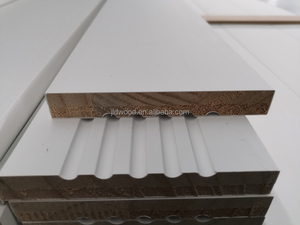 Molduras de Madera para Techo y Zócalo, Suministro Directo de Fábrica China, Molduras de Madera Colonial para Diseño Elegante, Molduras Blancas Imprimadas - Product Image 5