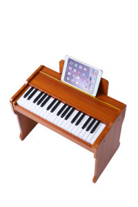 Nouveau style Brown 37 touches Piano en bois Design cadeau pour enfants mignon piano jouet <span class=keywords><strong>orgue</strong></span> électronique - Product Image 4