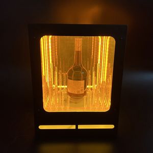 Présentoir à <span class=keywords><strong>champagne</strong></span> en acier inoxydable RICHSHINING avec base lumineuse LED Hennes pour boîte de nuit et DJ - Product Image 6