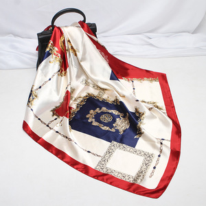 Pañuelo Instantáneo Turco para Mujer, Pañuelo Africano Personalizado, Pañuelo Hijab de Satén, Seda y Sarga 2020 - Product Image 6