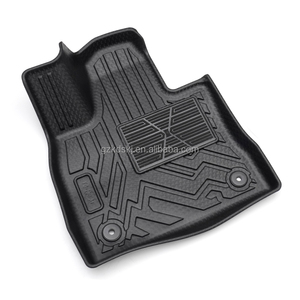 พรมปูพื้นรถยนต์ดีไซน์ใหม่ 3 มิติ กันลื่น กันน้ำ วัสดุ TPE สำหรับรถยนต์ฟอร์ด เอ็กซ์พลอเรอร์ 3.0L Platinum 4WD 6 ที่นั่ง ปี 2020 - Product Image 3