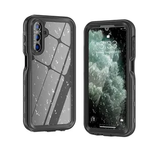 Manufacture IP68 Real Underwater Photograph Water Proof A15 Cellphone Case For Samsung Galaxy A15 With Built-in Screen Protector