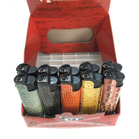 Briquets de production de masse bon marché dernière conception briquet torche à gaz rechargeable au butane