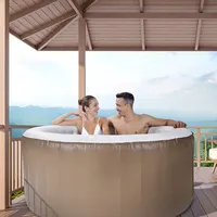 Spa géant pour 4 personnes, piscine, jacuzzi gonflable de haute qualité