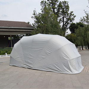Cobertizo de acero inoxidable para coche, cobertizo, toldo de estacionamiento, <span class=keywords><strong>garaje</strong></span> retráctil - Product Image 4