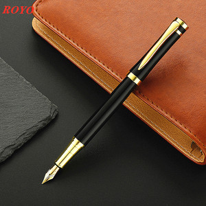 ปากกาหมึกซึมสุดหรูพร้อมชุดหมึก ปากกาโลหะระดับผู้บริหารสุดหรูพร้อมกล่องของขวัญและกระเป๋า ของขวัญเล็กๆ ที่ดีที่สุดสำหรับธุรกิจและงานแต่งงาน - Product Image 6