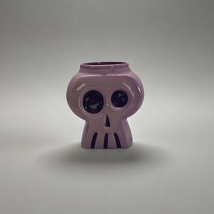 सिरेमिक खोपड़ी के आकार के शेरे हेलोलीन खोपड़ी शेट्रे कलात्मक खोपड़ी - Product Image 1