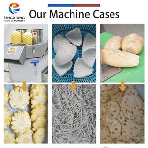 300-500kg/h FC-311 Commercial Vertical Vegetable Cutter Fruit <b>Dicing</b> Shredding Slicing Machine for Central Kitchen - Product Image 4