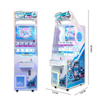 Machine à pinces de type Grande Roue, Mini machine à pinces de jeu personnalisée pour 1 joueur avec monnayeur, Mini machine à prix