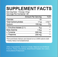OEM Merk Pre-Workout Creatine 300G/blik Aangepaste Sportvoedingssupplement Helpt Uithoudingsvermogen te Verbeteren Drinkpoeder 30 Sachets/zak