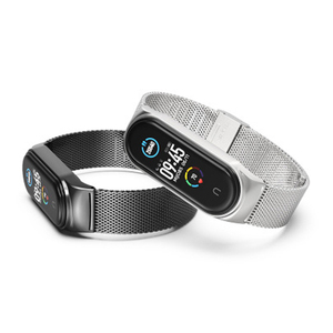 Correa de Reloj Inteligente de Acero Inoxidable Mijobs en Oferta para Xiaomi <span class=keywords><strong>Mi</strong></span> <span class=keywords><strong>Band</strong></span> 6 5 4 <span class=keywords><strong>3</strong></span>, Brazalete <span class=keywords><strong>Amazfit</strong></span> <span class=keywords><strong>Band</strong></span> 5 - Product Image 5