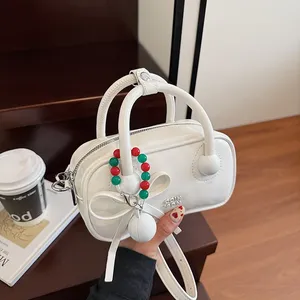 Bolso Bandolera Casual de Moda Estilo Coreano con Cierre de Cremallera y Doble Correa para Mujer, Verano 2025 - Product Image 4