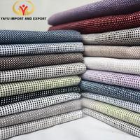 Nouveau design YAYU YY-904 Tissu en lin teint 100 % polyester tricoté, épais et résistant à l'abrasion pour chaises, canapés et mobilier de maison
