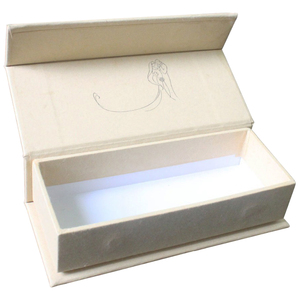 Book Style and Black Printing Kraft Paper Magnetic Closure Business Card <b>Box</b> - Product Image 6