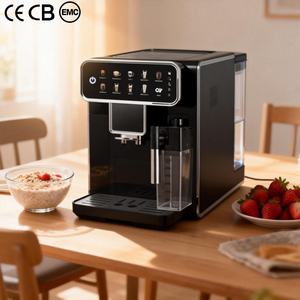 Cafetera Eléctrica Inteligente con Pantalla Táctil, Totalmente Automática, con Tanque de Leche, Certificación CE y CB - Product Image 2