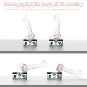 Penjualan laris tutup silikon berbentuk kaki hewan peliharaan portabel praktis perlengkapan kaleng untuk anjing penggunaan otomatis dalam ruangan - Product Image 6