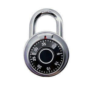 Yuefeng Maishi Combination Padlock 50mm Stainless Steel Resettable Travel Lock Door <b>Security</b> - Product Image 1
