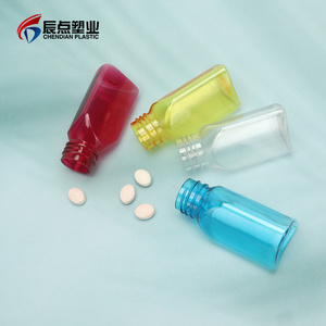 Cấp Thực Phẩm 30Ml Kẹo Nhựa Chai <span class=keywords><strong>Container</strong></span> Bao Bì 30G Tam Giác Chai <span class=keywords><strong>PET</strong></span> - Product Image 2