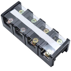 <span class=keywords><strong>TC</strong></span>-604 khối thiết bị đầu cuối 4 vị trí 600V 60A kép Hàng vít Dải thiết bị đầu cuối - Product Image 2