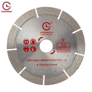 5 inch 120mm Porcelain Tile Ceramic Cutting Disc sinter diamond circular saw blades for sale - Product Image 4