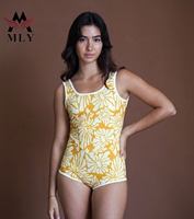 Fournisseurs OEM de maillots de bain une pièce, maillots de bain grande taille imprimés très extensibles, bikinis modestes, maillots de bain personnalisés pour femmes