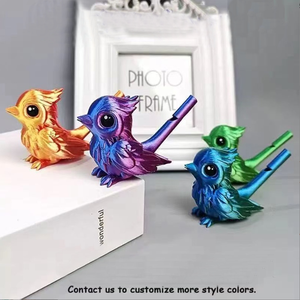 Fischietto per Uccelli Stampato in 3D in PLA Ecologico, Tono Regolabile in Base al Volume d'Acqua per Addestramento Uccelli - Product Image 3