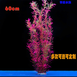 Plantes artificielles pour aquarium, 60 cm de long, décoration pour l'aménagement d'aquarium - Product Image 1