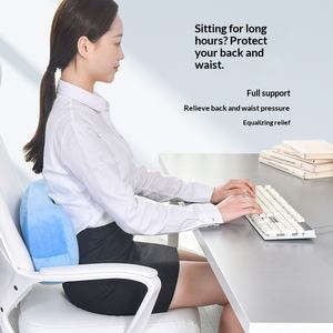 Almohada de Viaje Cervical Portátil Pequeña de Espuma Viscoelástica para la Oficina, la Siesta y el Almuerzo - Product Image 2