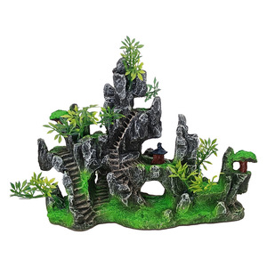 Hot-selling Guangdong bergrots <span class=keywords><strong>aquarium</strong></span> decoratie, kunstmatige decoratie van hars, simulatie van natuurlijke rotsen. - Product Image 5