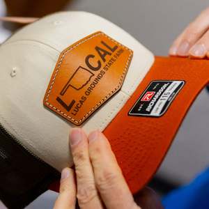 Logotipo personalizado parche Oem gorra Suade Gorras plano Bill gamuza malla espacios en blanco Richardson 112 gorras de camionero - Product Image 3