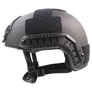 ABS CS helm taktis OPS CORE, tali kepala dapat disesuaikan cepat MH potongan tinggi benjolan helm dengan EPP busa dalam