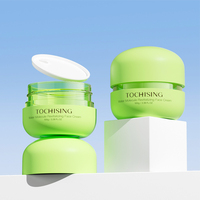 Emballages cosmétiques personnalisés en forme de cylindre, pots et flacons en ABS pour soins de la peau, crème solaire, lotion, nettoyant visage, crème pour le visage