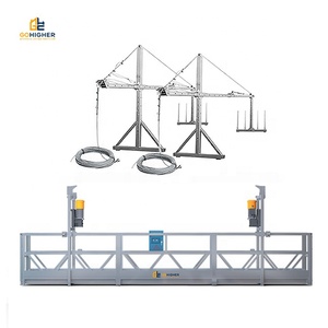 Plateforme suspendue à câbles <span class=keywords><strong>en</strong></span> alliage d'aluminium pour façade de bâtiment, galvanisée à chaud, Zlp630 Zlp800, pour le nettoyage des bâtiments - Product Image 5