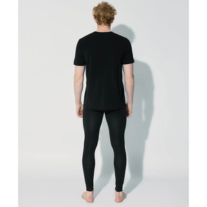 Pantalones térmicos largos de invierno para hombre, mezcla de merino y lyocell, transpirables, para adultos. - Product Image 5