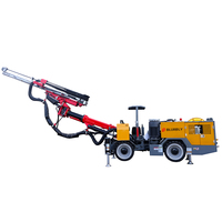 Petit foreuse jumbo électro-hydraulique pour tunnels, forage de puits souterrains et stations hydroélectriques souterraines