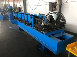 Dixin Widely Used Galvanized Sheet Water Gutter Profile Cold Roll Forming Machine With Factory <strong>Price</strong> - Product Image 5