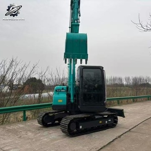 Excavadora Usada Kobelco75 MiniCrawler de 7 Toneladas con Cucharón de 0.4m³, Marca Japonesa Original, Excavadora Pequeña para Construcción, Pocas Horas de Uso, Buen Estado - Product Image 3