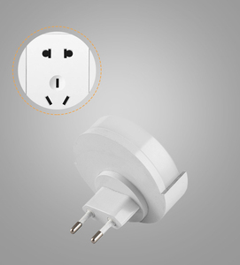 1W tiết kiệm năng lượng hộ gia đình dẫn cảm biến ánh sáng ban đêm Vòng 110V-240V ấm trắng Quy Nạp Plug-in tường ánh sáng ban đêm cho bé trẻ em - Product Image 2