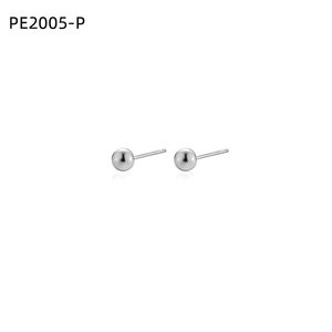Amy Amy Stud Earrings Stainless <b>Steel</b> <b>Ball</b> Classic Women's Jewelry Gift PE2005 - Product Image 1
