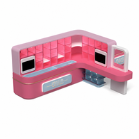 Nouveau style, ensemble photo magnifique pour 3 ans et plus, thème rose amusant FUN MAKE-UP, jeu d'imitation, maison de jeu pour enfants, aire de jeux intérieure