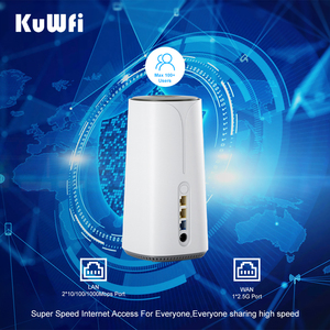 <span class=keywords><strong>Routeur</strong></span> Gaming 5G <span class=keywords><strong>LTE</strong></span> <span class=keywords><strong>KuWFi</strong></span> Gigabit WAN avec Carte SIM, Bande Bloquée, 3000 Mbps, TR069, VPN, Intérieur, Vitesse Illimitée 5G avec Port Gigabit - Product Image 4