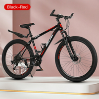 Cadre en acier haute teneur en carbone 24''/26'' Vélo de montagne et de route Étanche et durable Vélo unisexe adulte/enfant pour homme