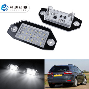 Luz LED para Matrícula de Ford Mondeo Mk3 4D 5D, 3M5A-13550-AA, Luz Blanca, Tipo Empotrado, Distancia entre Orificios de 205 mm - Product Image 2