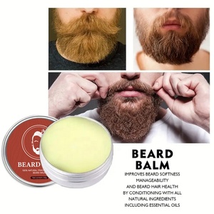 Bálsamo para Barba OEM 50g, Producto Natural Puro de Marca Privada para el Cuidado Masculino, Mejora la Suavidad de la Barba - Product Image 4