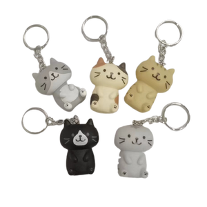 Venta al por mayor lindo pequeño gato juguetes PVC figuras de plástico pequeña figura de Vinilo Suave moldeado por inyección figura personalizada - Product Image 1