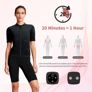 Conjunto de Entrenamiento EMS con Pantalones Separados para Ejercicios Corporales Específicos - Product Image 3