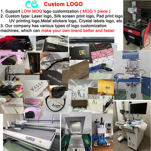 Occhiali da Sole di Design Quadrati Senza Montatura Classici Ins con Logo Personalizzato di Alta Qualità all'Ingrosso per <span class=keywords><strong>Uomo</strong></span> e Donna 2023 Tonalità di Gran Moda - Product Image 6