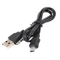 Cable de Audio USB 2,0 macho a CC, Conector de 3,5mm + Mini USB 3 en 1, OEM de fábrica